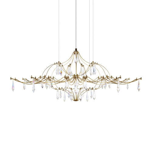 Подвесная люстра Loft IT Mira 10587/1000 Gold Asfour