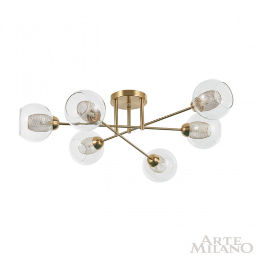 Потолочная люстра Arte Milano Neapolis 272880/6 GD