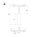 Трековый магнитный светильник Arlight MAG-MICROCOSM-SPOT-FLEX-R26-5W Warm3000 (BK, 24 deg, 24V) (IP20 Металл) 051786
