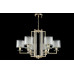 Подвесная люстра Crystal Lux Nicolas NICOLAS SP-PL6 GOLD/WHITE