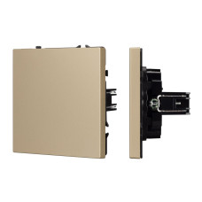 Заглушка поста Arlight SCT-NOBE-MGG-SFPL-GD (Золотой песок) 061821