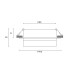 Встраиваемый светильник Hesby Lighting Nimbus HSBL_0129