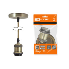 Патрон с кабелем TDM Electric Лофт SQ0335-0071