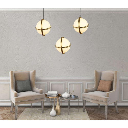 Подвесной светильник Lumina Deco Signia LDP 6833-250 WT+GD