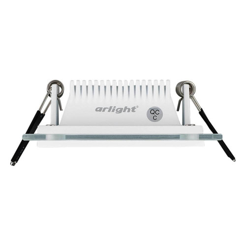 Встраиваемый светодиодный светильник Arlight LT-S96x96WH 6W Warm White 015572