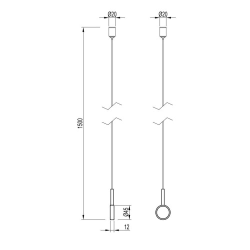 Подвес Arlight ART-APRIORI-HANG-TUBE-L1500 (TN) 049325