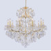 Подвесная люстра Crystal Lux Isabel SP11 Gold/Transparent