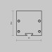 Комплект заглушек для профиля 3535 2шт Maytoni Led Strip ALM-35-S-EC 642037