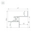 Алюминиевый профиль Arlight СEIL-S12-SHADOW-20-SIDE-3000 WHITE 052241
