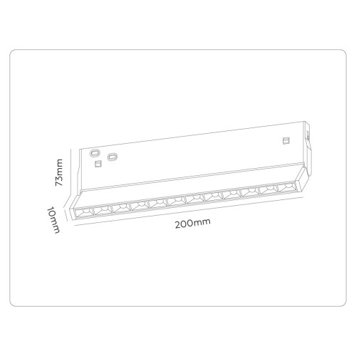 Трековый магнитный светильник Ambrella Light Track System GL2360