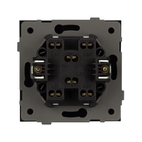 Механизм выключателя одноклавишный проходной Arlight SWT-TENDO-MKP1-SFPL-GR (230V, 10A) 054581 Механизм выключателя одноклавишный проходной Arlight SWT-TENDO-MKP1-SFPL-GR (230V, 10A) 054581