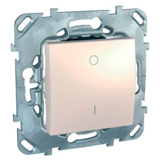 Выключатель одноклавишный 2P Schneider Electric Unica 16A 250V MGU5.262.25ZD
