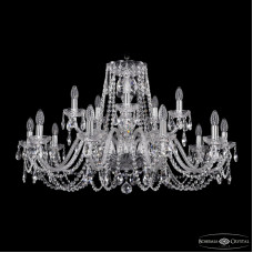 Подвесная люстра Bohemia Ivele Crystal 1402/10+5/360 Ni