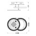 Потолочная люстра Escada Mira 10214/2LED Потолочная люстра Escada Mira 10214/2LED