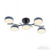 Потолочная люстра Arte Milano Ferrara 256606/5 Bk/Gr