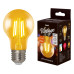 Лампа светодиодная филаментная (UL-00002355) Uniel E27 6W 2250K прозрачная LED-A60-6W/GOLDEN/E27 GLV21GO