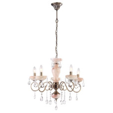 Подвесная люстра Arte Lamp Onyx Red A9591LM-5AB