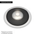 Встраиваемый светодиодный светильник Elektrostandard Slide 25083/LED 6W 4200K белый/чёрный 4690389194030 a062942