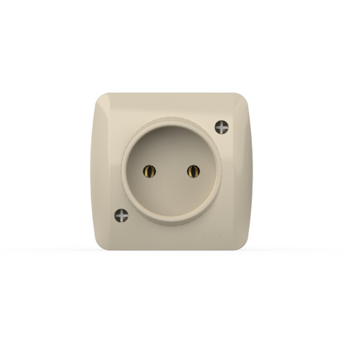 Розетка без заземления ELBI Alsu 504-010300-215