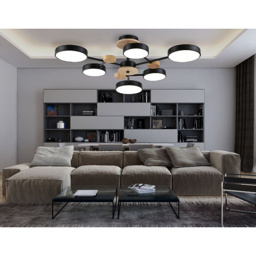 Люстра на штанге Ambrella Light Linetech Comfort FL4863