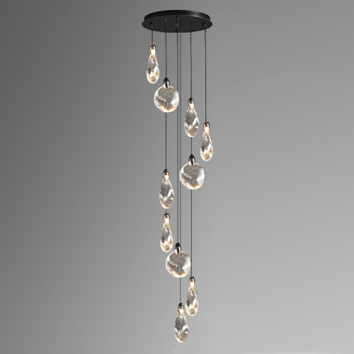 Подвесной светильник Delight Collection Colvin MT9176-10H pearl black Подвесной светильник Delight Collection Colvin MT9176-10H pearl black
