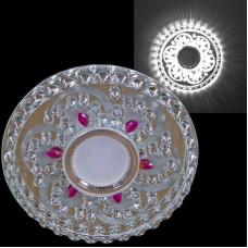 Встраиваемый светильник Reluce 62097-9.0-001PL MR16+LED5W CL+PP