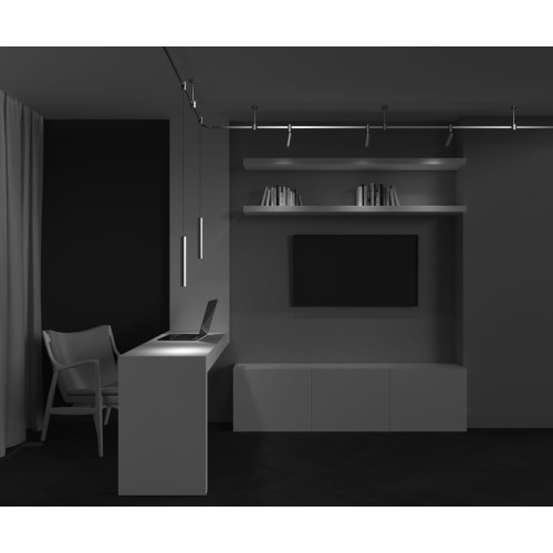 Трековый магнитный светильник Maytoni FOCUS LED TR155-1-5W3K-PT