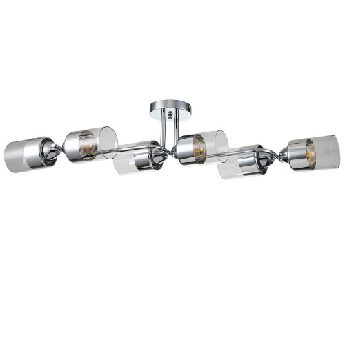 Потолочная люстра Escada Bungarus 1110/6P Chrome Потолочная люстра Escada Bungarus 1110/6P Chrome
