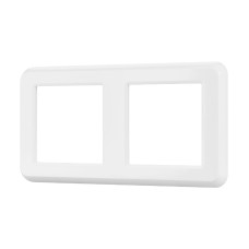 Рамка двухместная Arlight FRM-VERSA-PL-2-WH 043776