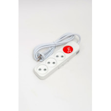 Удлинитель 4вх с защитными шторками ELBI Myra 527-010202-430