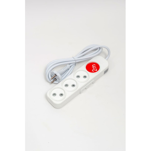 Удлинитель 4вх с защитными шторками ELBI Myra 527-010202-430