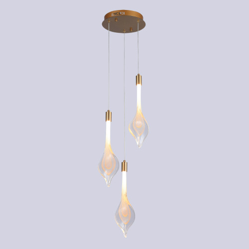 Подвесной светильник Delight Collection P98066-3 antique brass Подвесной светильник Delight Collection P98066-3 antique brass