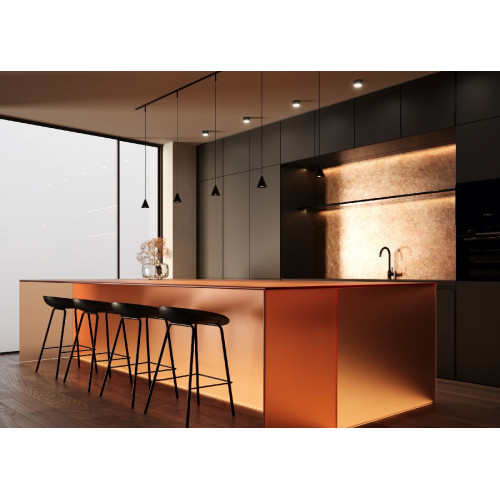 Трековый магнитный светильник Maytoni Cono TR182-1-5WTW-M-B