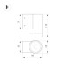 Уличный настенный светильник Arlight LGD-RAY-WALL-R65-12W Warm3000 (GR, 6 deg, 230V) (IP65 Металл) 049984(1)