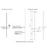 Настенный светильник Crystal Lux CLT 077W1000 BL-BS