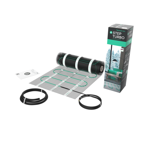 Мат нагревательный 200 Вт/м2, 800 Вт, 4 м2 Systeme Electric Step Turbo STM200040