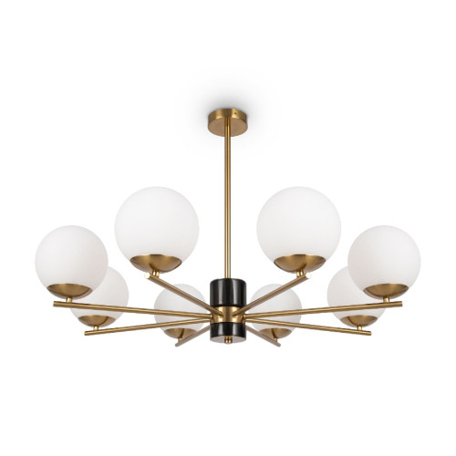 Люстра на штанге Freya Marble FR5230PL-08BS