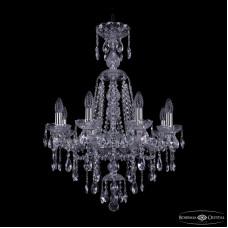 Подвесная люстра Bohemia Ivele Crystal 1415/8/200/XL-76 Ni