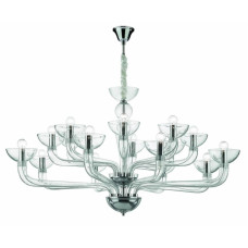 Подвесная люстра Ideal Lux Casanova SP16 Trasparente 044248