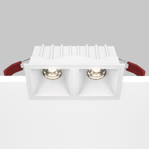 Встраиваемый светильник Maytoni Technical Alfa LED DL043-02-10W4K-SQ-W
