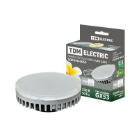 Лампа светодиодная TDM Electric GX53 7W 3000K матовая SQ0340-0053