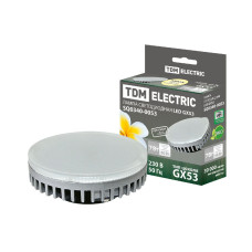 Лампа светодиодная TDM Electric GX53 7W 3000K матовая SQ0340-0053