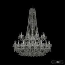 Подвесная люстра Bohemia Ivele Crystal 1409/20+10/400/h-152/2d Ni