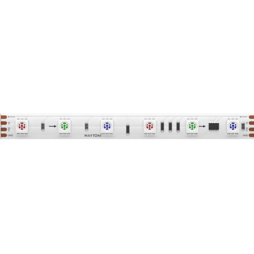 Светодиодная лента Maytoni Led Strip 24В 5050 14,4Вт/м RGB 5м IP20 201246 Светодиодная лента Maytoni Led Strip 24В 5050 14,4Вт/м RGB 5м IP20 201246