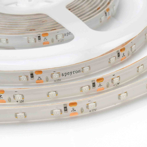 Светодиодная лента Apeyron 12В СТ 4,8Вт/м smd3528, 60д/м IP65 5м красная 00-04