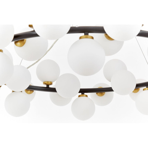 Подвесная люстра Lumina Deco Marsiada LDP 6033-40 BK+MD