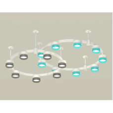 Комплект подвесного светильника Ambrella Light Techno Ring XR92211200 (A9221, A9226, C9241, C9236, N8488, N8484)