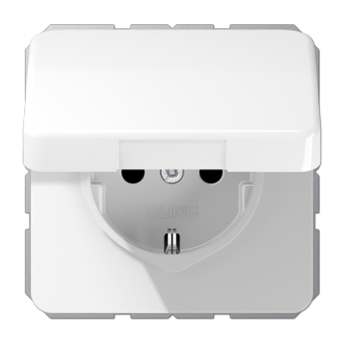 Розетка Schuko Jung CD1521BFKLWW