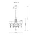 Подвесная люстра MyFar Mistic MR1581-5P