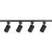 Трековый однофазный светильник (4 шт.) Эра TR70-SET4-GU10-BK Б0063956